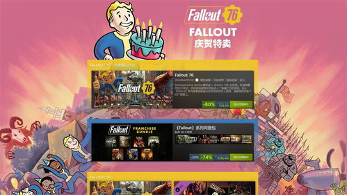 慶祝輻射日 輻射 系列游戲特賣中